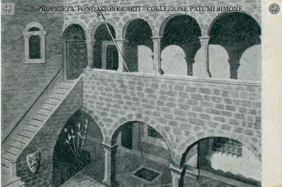 Terni - Cortile medievale del Monte di Pietà 