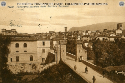 Terni - Panorama parziale dalla Barriera Garibaldi