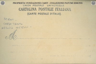 Terni - Corso Tacito - Negozio Metelli