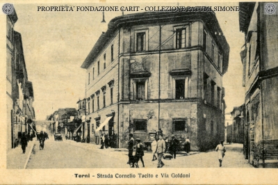 Terni - Strada Cornelio Tacito e Via Goldoni 