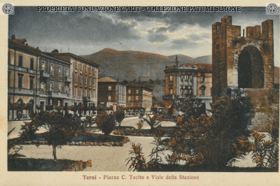 Terni - Piazza C. Tacito e Via della Stazione