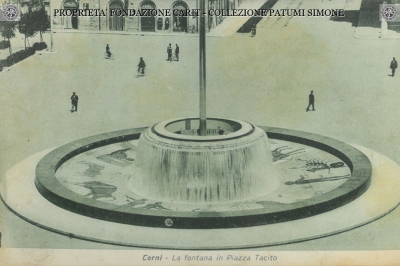 Terni - La fontana in Piazza Tacito