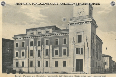 Terni - Palazzo del Consiglio Provinciale dell'Economia Corporativa