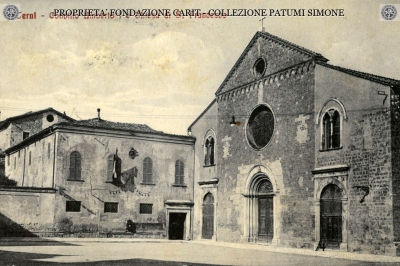Terni - Convitto Umberto I e Chiesa di S. Francesco