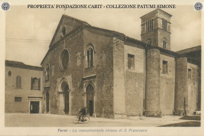 Terni - La monumentale chiesa di S. Francesco