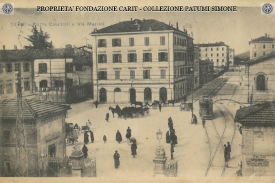 Terni - Piazza Cavallotti e Via Mazzini 