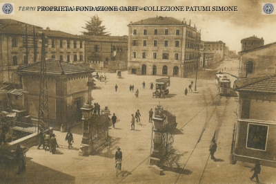 Terni - Piazza Cavallotti e Barriera Valnerina