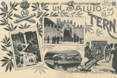 Terni - Cascata delle Marmore e Caserma Filippo Brignone 