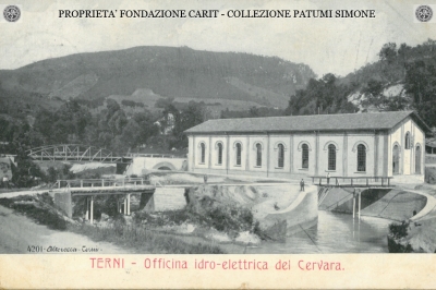 Terni - Officina idro-elettrica del Cervara 
