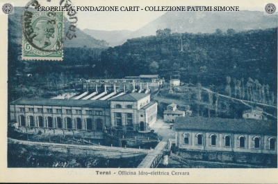 Terni - Officina ideo-elettrica Cervara 