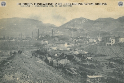 Terni - Panorama con le Acciaierie 