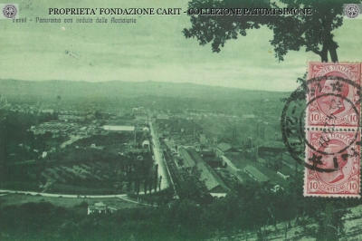 Terni - Panorama con veduta delle Acciaierie 