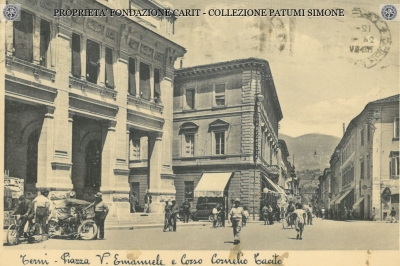 Terni - Piazza Vittorio Emanuele e Corso C. Tacito