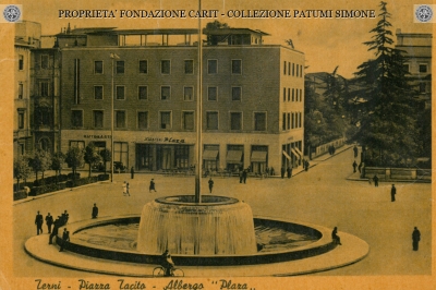 Terni - Piazza Tacito - Albergo "Plaza"