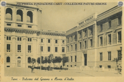 Terni - Palazzo del Governo e Banca d'Italia 