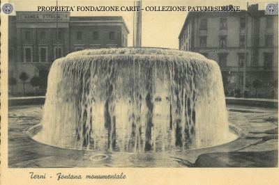 Terni - Fontana monumentale 