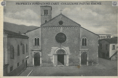Terni - Prospetto della Chiesa di S. Francesco 