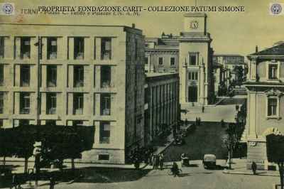 Terni - Piazza C. Tacito e Palazzo I. N. A. M. 