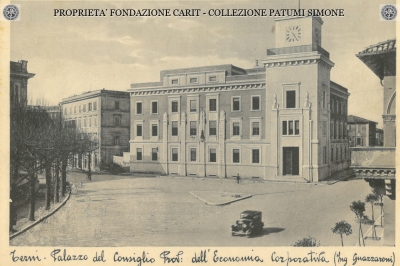 Terni - Palazzo del Consiglio Provinciale dell'Economia Corporativa 