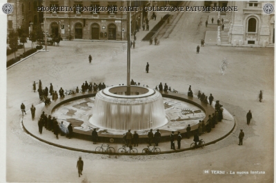Terni - La nuova fontana 