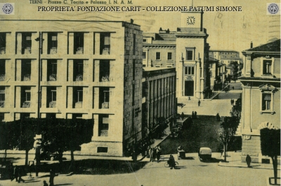 Terni - Piazza Tacito e Palazzo I.N.A.M.