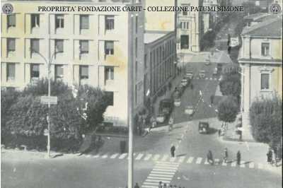 Terni - Fontana e Viale C. Battisti