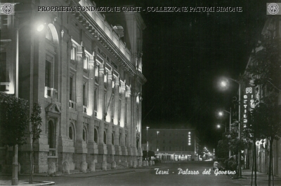 Terni - Palazzo del Governo (Notturno)