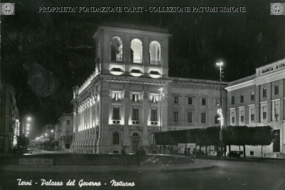 Terni - Palazzo del Governo (Notturno)
