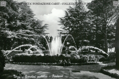 Terni - Giardini Pubblici Fontana