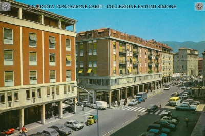 Terni - Corso del Popolo con vista Palazzo Spada 
