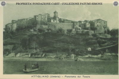 Attigliano - Panorama del Tevere