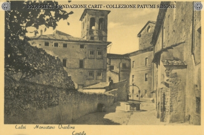 Calvi dell'Umbria - Monastero Orsoline Cortile