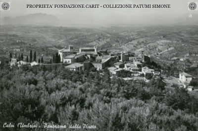 Calvi dell'Umbria - Panorama dalla Pineta