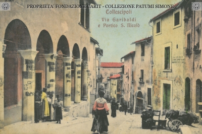 Collescipoli - Via Garibaldi e Portico San Nicolò