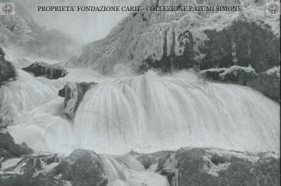 Terni - Cascata delle Marmore in inverno