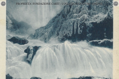 Terni - Cascata delle Marmore in inverno