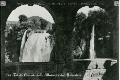 Terni - Cascata delle Marmore dal Belvedere