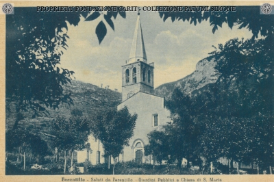 Ferentillo - Chiesa S. Maria e Giardini Pubblici