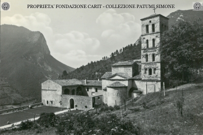 Ferentillo - Abbazia di S. Pietro in Valle - Abside della Chiesa e Campanile