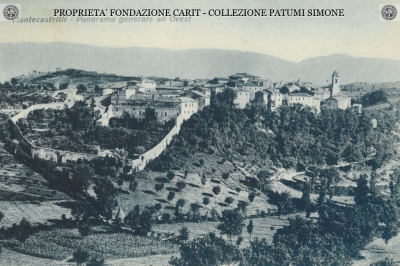 Montecastrilli - Panorama generale ad ovest