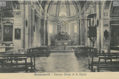 Montecastrilli - Interno Chiesa di S. Nicolò