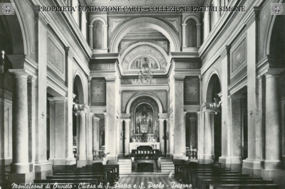 Monteleone d'Orvieto - Chiesa di S. Pietro e S. Paolo - Interno 