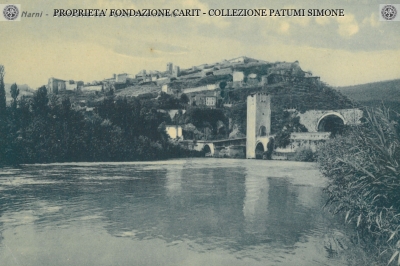 Narni - Panorama col Ponte Medioevale