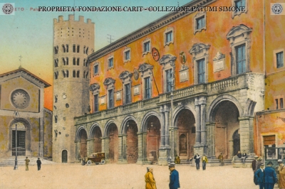 Orvieto - Palazzo del Municipio, Campanile e Chiesa di S. Andrea