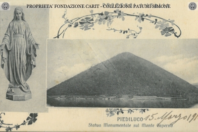 Piediluco - Statua Monumentale sul Monte Caperno 