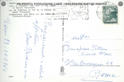 Terni - Lago di Piediluco con Veduta Catena del M. Terminillo