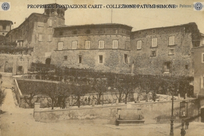 Sangemini - Viale Canova e Antico Palazzo Bachetoni