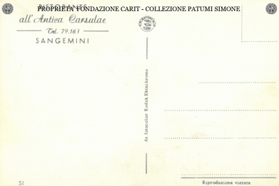 Sangemini - Ristorante "All'Antica Carsulae"