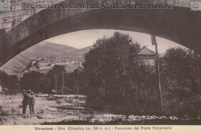 Stroncone - Panorama dal Ponte Ferroviario 