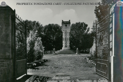 Acquasparta - Giardino pubblico e Monumento ai Caduti 